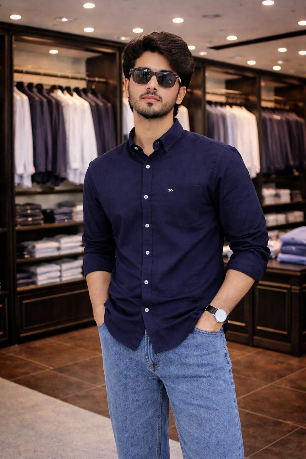 Men's Cartel Premium Lycra Plain Solid Shirt for Men Full Sleeve Regular Fit Casual Formal Office Party Wear Stretchable Comfortable Breathable Soft Fabric Button Down Collar Shirt Multi Color All Sizes