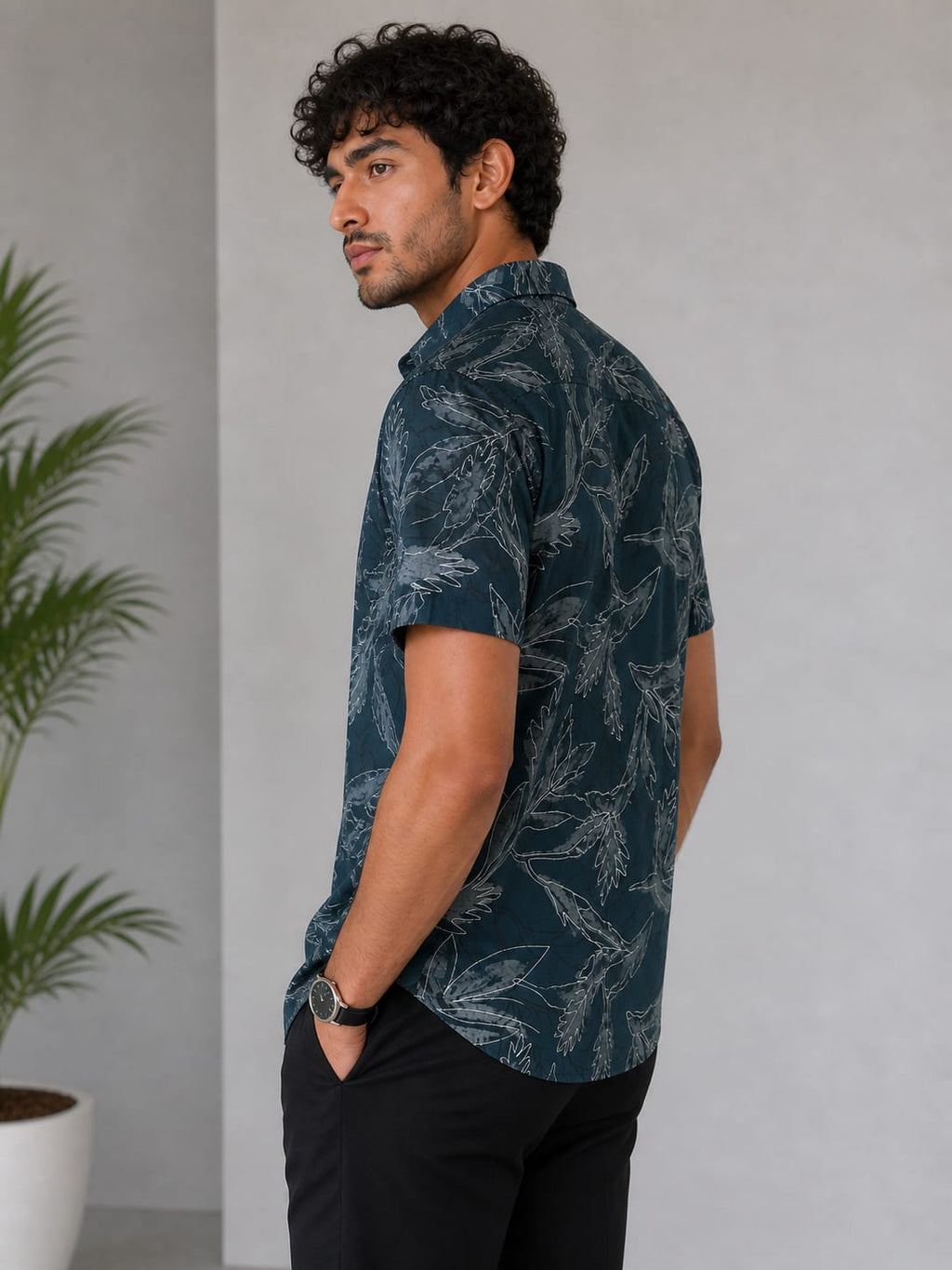 Men’s Rayon Printed Shirt | Premium Occasional Casual Wear Shirt for Men | Stylish Half Sleeve Regular Fit