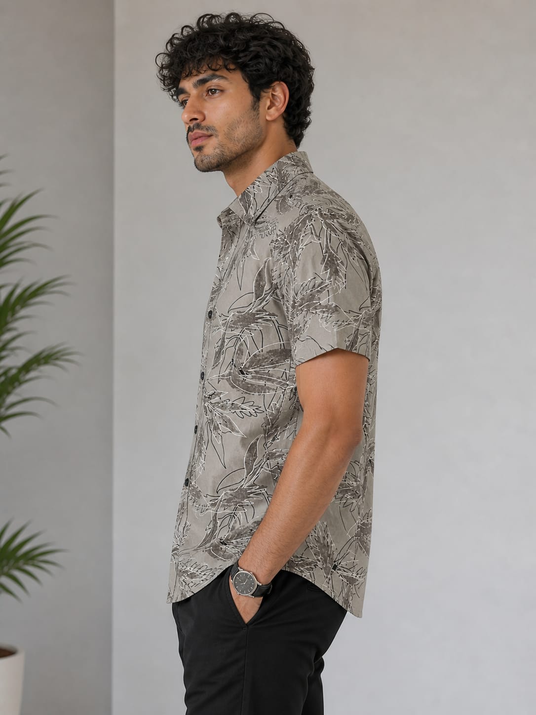 Men’s Rayon Printed Shirt | Premium Occasional Casual Wear Shirt for Men | Stylish Half Sleeve Regular Fit