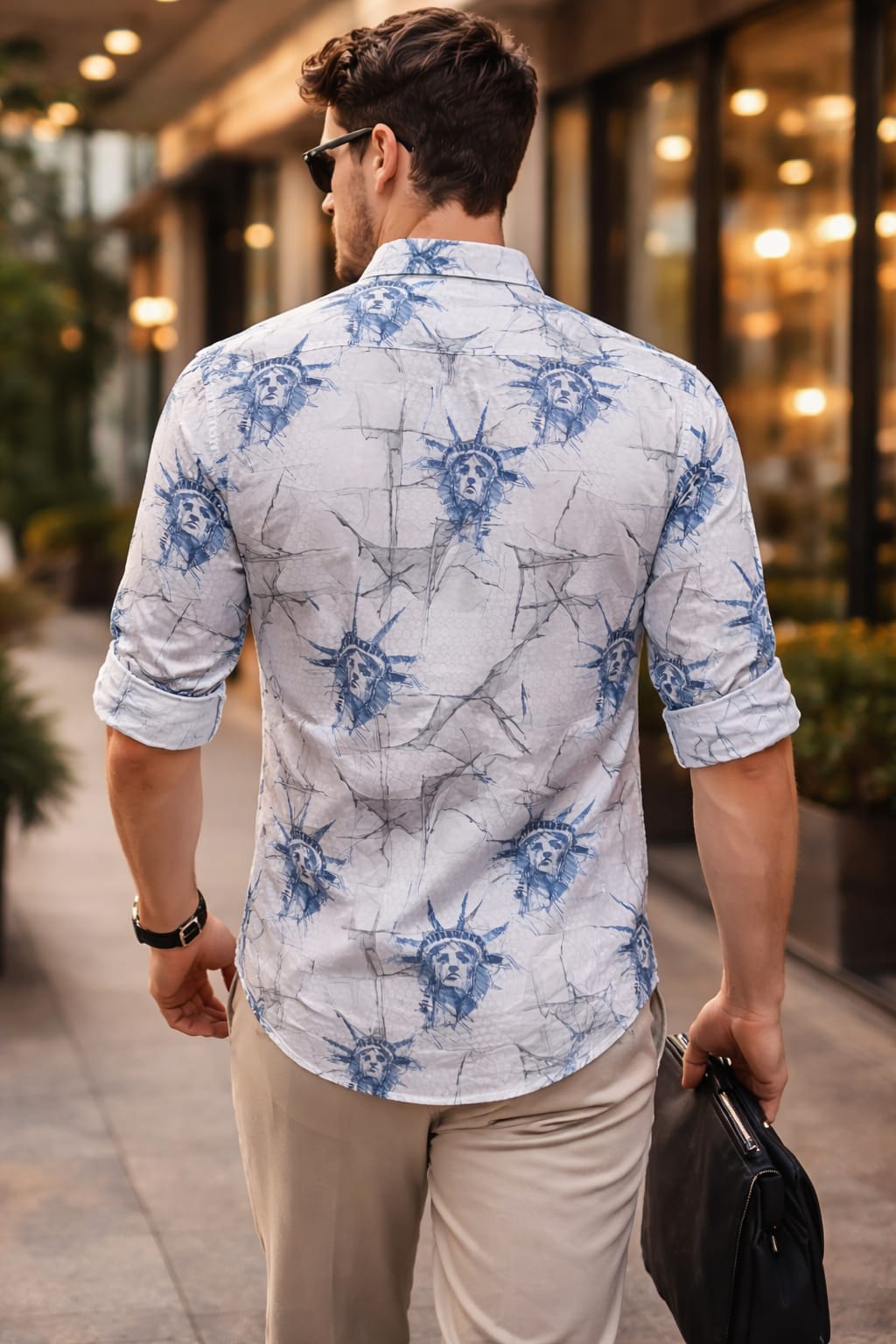 Men's Cartel Premium Casual Occasional Shirt - Slim Fit