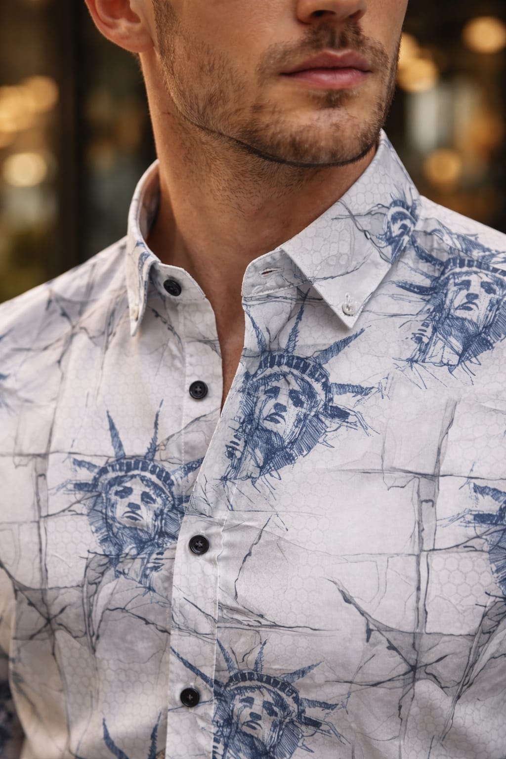 Men's Cartel Premium Casual Occasional Shirt - Slim Fit