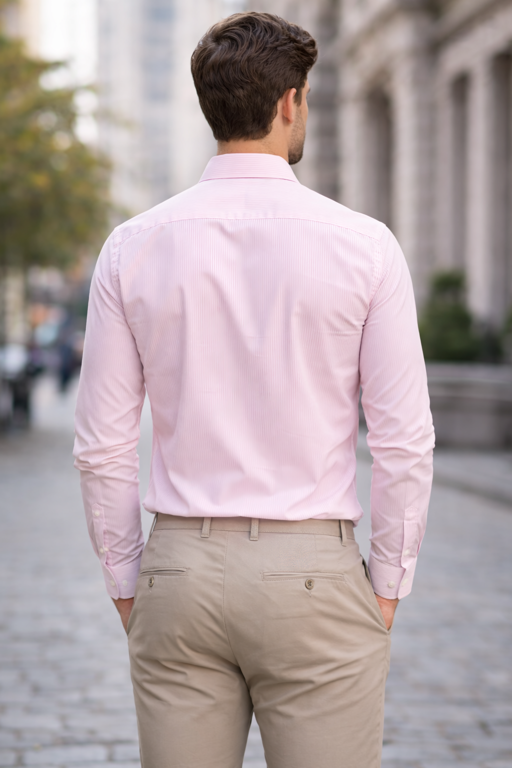 Men's Cartel Executive Striped Oxford Shirt for men