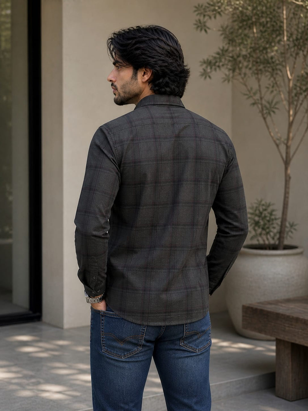 Men’s Cotton Casual Shirt | Premium Checked Casual Wear | Occasional Casual Stylish Shirt for Men