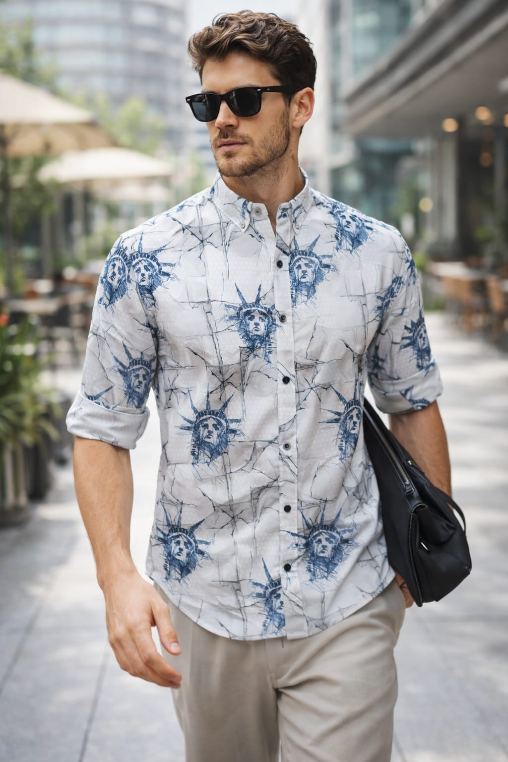 Men's Cartel Premium Casual Occasional Shirt - Slim Fit