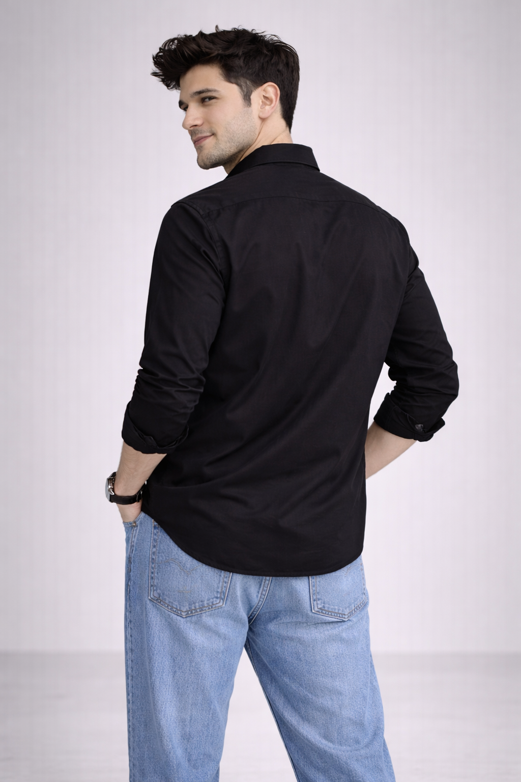 Men's Cartel Premium Lycra Printed Shirt for Men | Stylish Casual Full Sleeve Shirt | Mustard, Beige, Black & Maroon